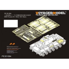 1/35 WWII Russian KV-1 Mod.1941 Basic Detail Set for Tamiya kit #35372
