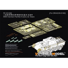 1/35 Panther A Early Basic Detail Set for Dragon 6160
