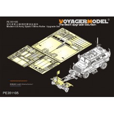 1/35 Modern US Army Spark II Mine Roller Upgrade Detail Set for Panda Hobby kit #TK-09
