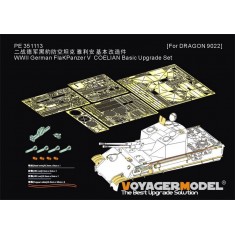 1/35 WWII German Flakpanzer V Coelian Basic Upgrade Set for Dragon #9022