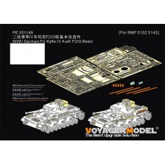 1/35 Pz.Kpfw.IV Ausf.F2/G Basic Set for Rye Field 5102 5143