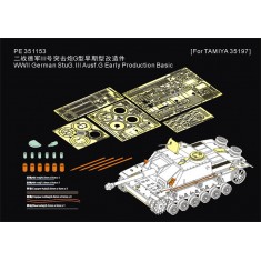 1/35 StuG.III Ausf.G Early Basic Detail Set for Tamiya 35197