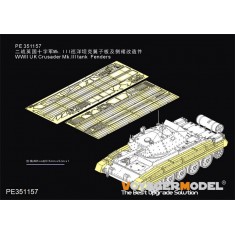 1/35 WWII British Crusader Mk.III Tank Fenders for Border Model #BT-012