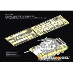 1/35 PLA Type59D Main Battle Tank Fenders & Track Covers Detail set for HobbyBoss #84541