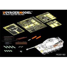 1/35 WWII German King Tiger Porsche Turret Detail Set for Dragon/Zvezda kits