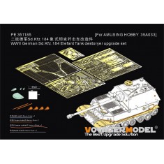 1/35 WWII German Sd.Kfz.184 Elefant Tank Destoryer Upgrade set for Amusing Hobby kit #35A033