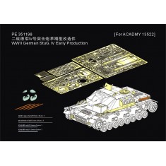 1/35 StuG.IV Early Detail Set for Academy 13522