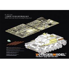 1/35 WWII German StuG.IV Early Production Detail Set for Rye Field Model #5060