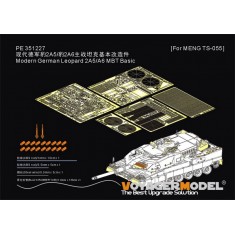 1/35 Modern German Leopard 2A5/A6 MBT Basic Detail Set for MENG-TS055