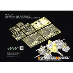 1/35 WWII German 88mm Gun FlaK36 Upgrade Detail Set for Border Model #BT-013