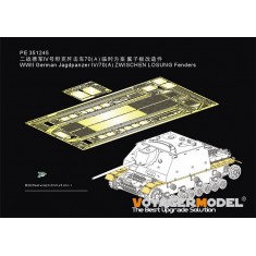 1/35 WWII German Jagdpanzer IV/70(A) Zwischen Losung Fenders for Dragon kits