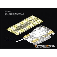 1/35 US M103A1 Heavy Tank Fenders for Takom kit #2139