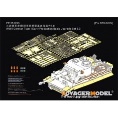 1/35 WWII German Tiger I Early Production Basic Upgrade Set 3.0 for Dragon #6350/9142/6335