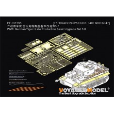 1/35 Tiger I Late Basic Upgrade Set 3.0 for Dragon 6253/6383/6406/6800/6947