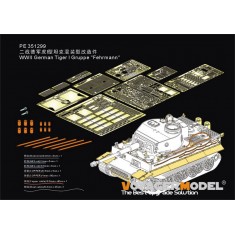 1/35 Tiger I Tank Mixed Variant Upgrade Set for Takom #2202