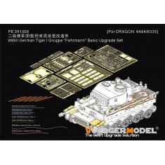 1/35 WWII German Tiger I Gruppe Fehrmann Basic Upgrade Set for Dragon kit #6335/6484