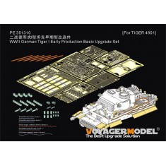 1/35 WWII German Tiger I Early Basic Upgrade Set for Tiger 4901