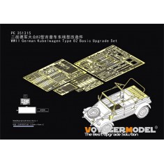 1/35 WWII German Kubelwagen Type 82 Basic Upgrade Set for Meng VS-016