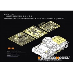 1/35 WWII German Pz.Kpfw.I Ausf.B Africa Troop Basic Upgrade Set for Tamiya 35388