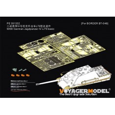 1/35 WWII Jagdpanther G2 Version Basic Upgrade set for Takom #2118/35002