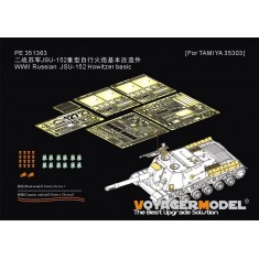 1/35 WWII JSU-152 Howitzer Basic Detail Set for Tamiya #35303