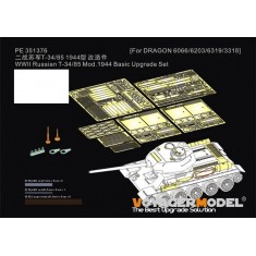 1/35 WWII Russian T-34/85 Mod.1944 Basic Upgrade Set for Dragon 6066/6203/6319/3318