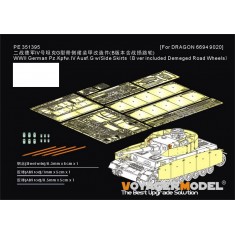 1/35 Pz.Kpfw.IV Ausf.G Side Skirts for Dragon 6694 9020