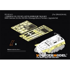 1/35 Sd.Kfz 250 NEU Stowage Fenders Set for Dragon kit