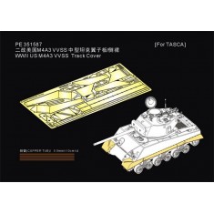 1/35 WWII US M4A3 VVSS Track Covers for Asuka kit