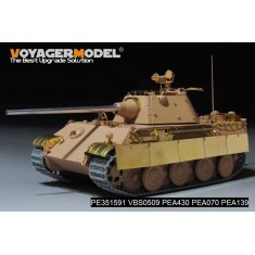 1/35 WWII German Panther Ausf.F PE Upgrade Set for Takom kit