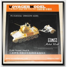 Upgrade Set for 1/35 German Flakvierling Panzer I Ausf.A for Dragon kit #6220