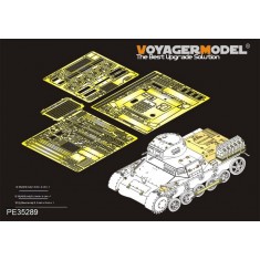1/35 WWII PzKpfw.I Ausf. B DAK Version Basic Detail Set for Dragon kit #6207