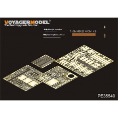 1/35 Modern US Army M109A2 Self-Propelled Howitzer Detail Set for Kinetic Model #35006