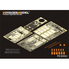 1/35 WWII German Vk1602 Leopard Detail Set w/Smoke Discharger for Amusing Hobby 35A004