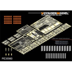 1/35 IDF Merkava Mk.3D MBT(LIC) Detail Set w/chains for HobbyBoss #82476
