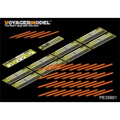 1/35 Modern Russian BM-21 Rocket Launchers(x40) & Rockets(x5) for Trumpeter 01013 kit