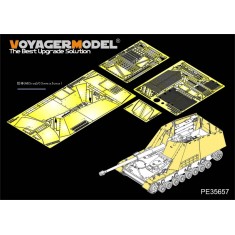 1/35 WWII German SdKfz.164 Nashorn Armour Plate/Fender Set for AFV Club AF35164