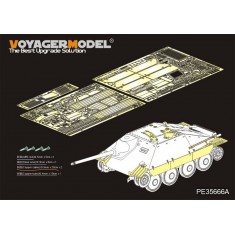 1/35 WWII German Hetzer Tank Destroyer Detail Set for Dragon kit #6030