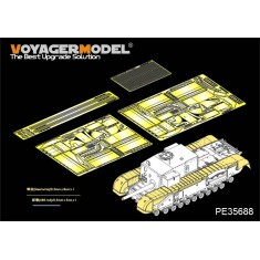 1/35 WWII British Churchill 3inch Gun 20 CWT Gun Fenders for AFV Club AF35253 kit