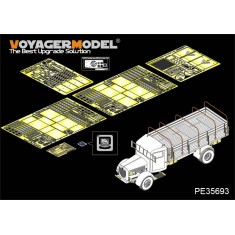 1/35 WWII German Bussing Nag L4500A 4X4 Cargo Truck Detail Set for AFV Club AF35270 kit 