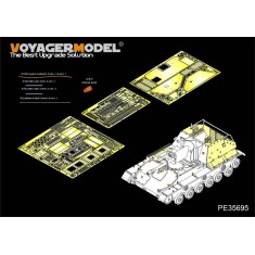1/35 WWII Russian SU-76 Self-Propeller Gun Basic Detail-up Set for MiniArt kit #35053