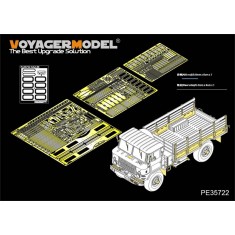 1/35 Modern Russian GAZ-66 Cargo Truck Detail-up Set for Trumpeter #01016 kit