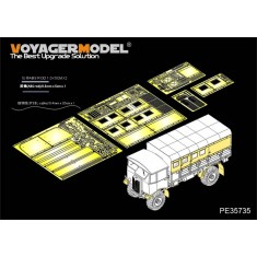 1/35 WWII British AEC Matador Truck Mid Version Detail-up Set for AFV Club AF35239 kit