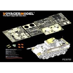 1/35 WWII German Panther A/G PzRgt.26 Basic Detail Set for Tamiya kit kits #35170/35174