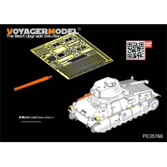 1/35 WWII French Medium Tank Somua S35 Basic Detail Set for Tamiya kit #35344
