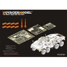 1/35 Modern German SpPz 2 Luchs A1 Basic Detail Set for Takom Models #2015