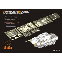1/35 WWII German Panther D Basic Detail Set for Tamiya kit #35345