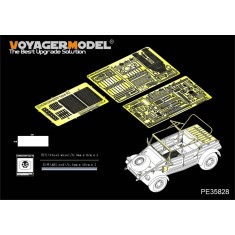 1/35 German Pkw.K1 Kubelwagen Type 82 Detail Set for Hero Hobby kit #35002