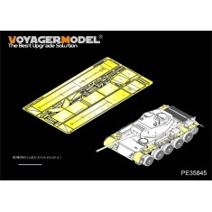 1/35 WWII Russian Medium Tank T-44 Early Version Fenders for MiniArt kit #35193