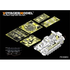 1/35 Modern German Flakpanzer Gepard A2 SPAAG Basic Detail Set for Meng Models kit TS030